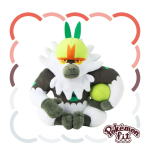 Officiële Pokemon center Pokemon fit knuffel Passimian 14cm 